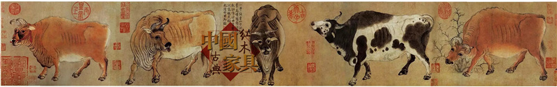 1、唐代畫家韓滉所繪《五牛圖》原作，現藏于北京故宮博物院。2_副本